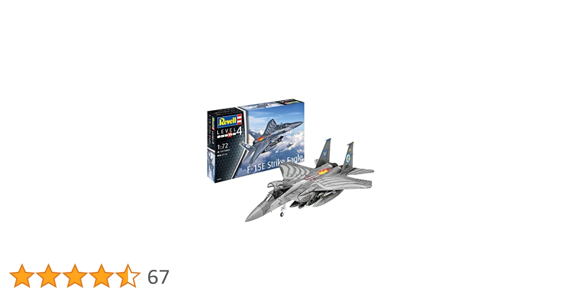 Amazon | ドイツレベル(Revell) 1/72 アメリカ空軍 F-15E